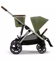 Cybex Gazelle S Twin Kaksosvaunut moss green wauva - Kaksos- ja sisarusrattaat - 525000121-TWIN - 15