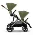 Cybex Gazelle S Twin Kaksosvaunut moss green wauva - Kaksos- ja sisarusrattaat - 525000121-TWIN - 20