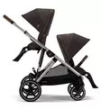 Cybex Gazelle S Twin Kaksosvaunut chocolate Brown wauva - Kaksos- ja sisarusrattaat - 525000129-TWIN - 4
