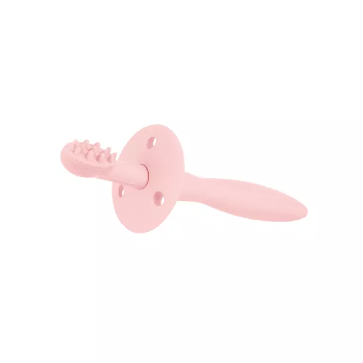 Silikoninen Ensihammasharja CanpolBabies Roosa Wauva 1 - Vauvan hygienia ja terveys - 51500_pin - 1