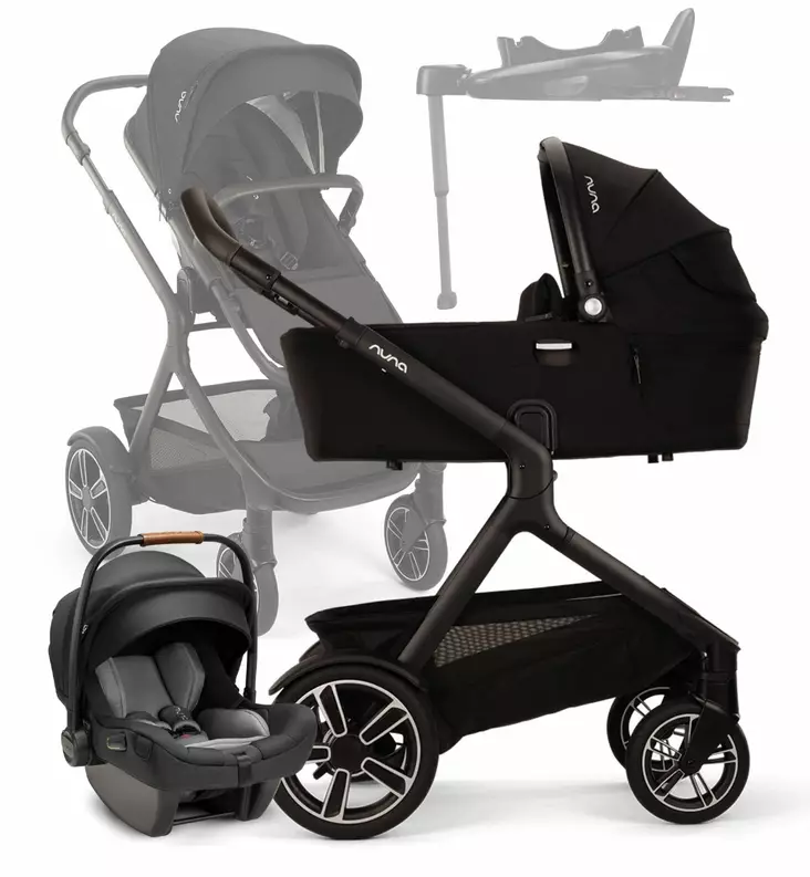 Nuna Demi Next starttipaketti Pipa next turvakaukalo base next wauva - Vaunujen Starttipaketit - ST17900CVRGL-PPN - 1