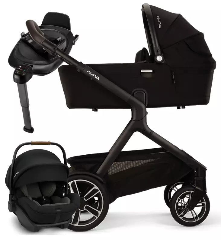 Nuna Demi Next Lastenvaunujen Starttipaketti Arra Next turvakaukalolla + jalusta - Vaunujen Starttipaketit - ST17900CVRGL-PAN - 1