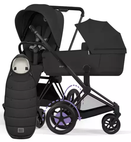Cybex ePriam Comfort Lastenvaunut Lämpöpussilla - Yhdistelmävaunut - 526000053-PLAMPO - 1
