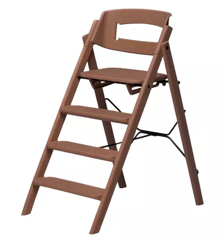 KAOS KLAPP Taitettava Syöttötuoli mocca brown recycled wauva - Syöttötuolit - KLA-REC-MOC-BRO - 2