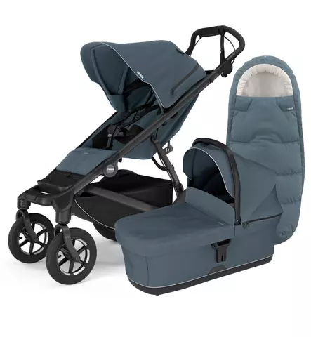 Thule Urban Glide 3 Lastenvaunut Lämpöpussilla dark slate wauva - Yhdistelmävaunut - 10101709-PLAMPO - 1
