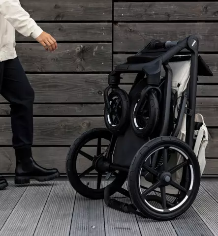 Thule Urban Glide 3 Lastenvaunut Lämpöpussilla 4wheel black wauva - Yhdistelmävaunut - 10101994-PLAMPO - 2