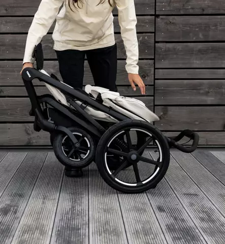 Thule Urban Glide 3 Lastenvaunut Lämpöpussilla 4wheel tinted taupe wauva - Yhdistelmävaunut - 10101997-PLAMPO - 2