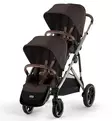 Cybex eGazelle S Sähköavusteiset Sisarusrattaat chocolate brown wauva - Kaksos- ja sisarusrattaat - 525000175-DUO - 2