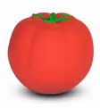 Oli&Carol tomaatti leikkipallo vauvalle lapselle eettinen ekologinen wauva - Vaunu- ja aktiviteettilelut vauvoille - L-BALL-TOMATO - 1