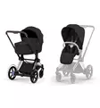Cybex ePriam Comfort Lastenvaunut Lämpöpussilla rose gold sepia black wauva - Yhdistelmävaunut - 526000041-PLAMPO - 11