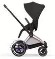 Cybex ePriam Comfort Lastenvaunut Lämpöpussilla rose gold sepia black wauva - Yhdistelmävaunut - 526000041-PLAMPO - 4