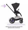 Cybex ePriam Comfort Lastenvaunut Lämpöpussilla matt black cozy beige wauva - Yhdistelmävaunut - 526000065-PLAMPO - 15