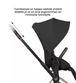 Cybex Priam Comfort Lastenvaunut Lämpöpussilla rose gold sepia black wauva - Yhdistelmävaunut - 526000001-PLAMPO - 37