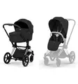 Cybex Priam Comfort Lastenvaunut Lämpöpussilla rose gold sepia black wauva - Yhdistelmävaunut - 526000001-PLAMPO - 4
