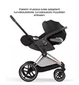 Cybex Priam Comfort Lastenvaunut Lämpöpussilla rose gold sepia black wauva - Yhdistelmävaunut - 526000001-PLAMPO - 36