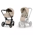Cybex Priam Comfort Lastenvaunut Lämpöpussilla cozy beige matt black wauva - Yhdistelmävaunut - 526000021-PLAMPO - 4