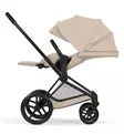Cybex Priam Comfort Lastenvaunut Lämpöpussilla cozy beige matt black wauva - Yhdistelmävaunut - 526000021-PLAMPO - 7