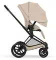 Cybex Priam Comfort Lastenvaunut Lämpöpussilla cozy beige matt black wauva - Yhdistelmävaunut - 526000021-PLAMPO - 9