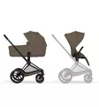 Cybex Priam Comfort Lastenvaunut Lämpöpussilla coconut brown wauva - Yhdistelmävaunut - 526001485-PLAMPO - 5