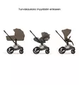 Cybex Priam Style Lastenvaunujen All-in-one Starttipaketti - Yhdistelmävaunut - 526000211-PALLCOCO - 11