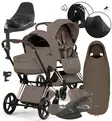 Cybex Priam Style Lastenvaunujen All-in-One Starttipaketti coconut brown rose gold wauva - Yhdistelmävaunut - 526000221PALLCOCO - 1