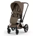 Cybex Priam Style Lastenvaunujen All-in-One Starttipaketti coconut brown rose gold wauva - Yhdistelmävaunut - 526000221PALLCOCO - 3