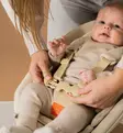KAOS KLAPP Newborn Seat Vastasyntyneelle/vauvalle Syöttötuoliin mocca brown wauva - Syöttötuolien lisävarusteet - NEW-REC-MOC-BRO - 6