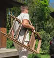 KAOS KLAPP Taitettava Syöttötuoli mocca brown recycled wauva - Syöttötuolit - KLA-REC-MOC-BRO - 6