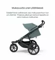 Thule Urban Glide 3 Lastenvaunujen Starttipaketti Maple Turvakaukalolla, jalustalla ja lämpöpussilla - Yhdistelmävaunut - 10101992-PKSLAMPO - 7