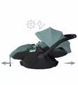 Thule Urban Glide 3 Lastenvaunujen Starttipaketti Maple Turvakaukalolla, jalustalla ja lämpöpussilla mid blue wauva - Yhdistelmävaunut - 10101992-PKSLAMPO - 32