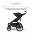 Thule Urban Glide 3 Lastenvaunut Lämpöpussilla mid blue 4wheel wauva - Yhdistelmävaunut - 10101996-PLAMPO - 5