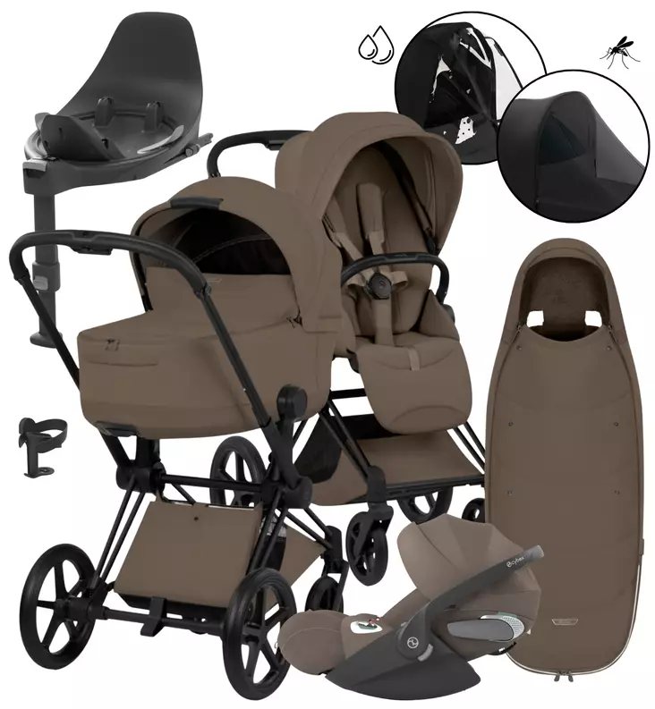 Cybex Priam Style Lastenvaunujen All-in-one Starttipaketti - Yhdistelmävaunut - 526000211-PALLCOCO - 1