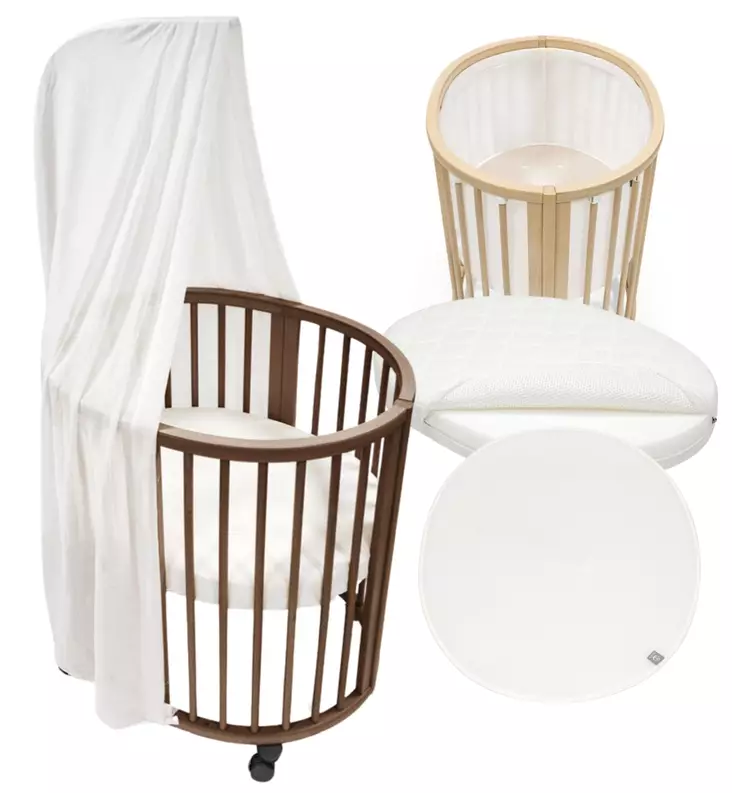 Stokke Sleepi Mini V3 Pinnasänky Starttipaketti warm brown wauva - Pinnasängyt ja kehdot - 591304-PAIO - 1