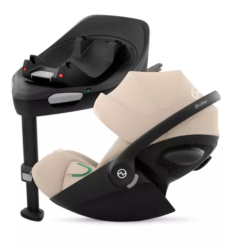 Cybex Cloud G3 i-Size Turvakaukalo Starttipaketti vauvalle Base G3 jalustalla almond beige wauva - ISOFIX turvakaukalot - 526001338-P - 1