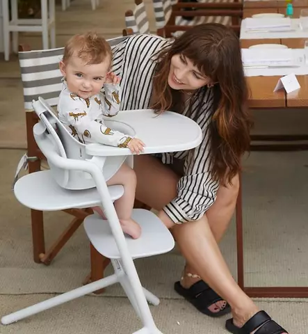 Cybex Lemo syöttötuoli starttipaketti all white wauva - Syöttötuolit - 521004821-P - 2