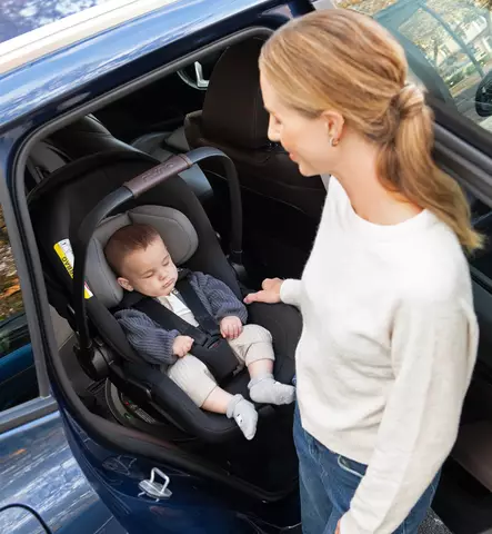 Nuna Arra Flex Turvakaukalo Starttipaketti Base Curv jalustalla thunder wauva - ISOFIX turvakaukalot - CS20200TNDGL-P - 2