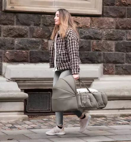 Sebra Kannettava Unipesä/Kantokassi 3-in-1 Starttipaketti dark olive wauva - Unipesät, unipussit ja kapalot - 101630002-P - 1