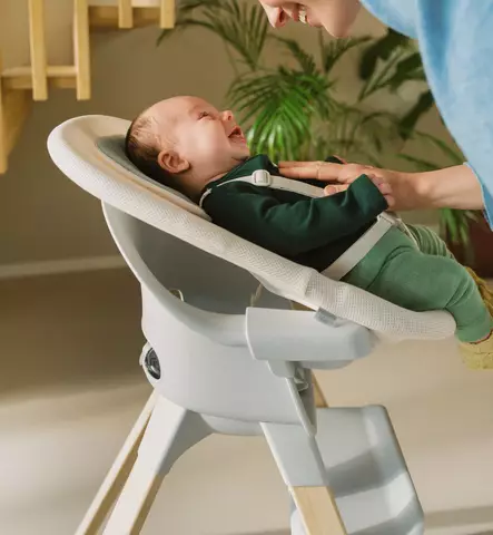Stokke Clikk Bamboo Syöttötuoli Starttipaketti glacier green wauva - Syöttötuolit - 695805-P - 2