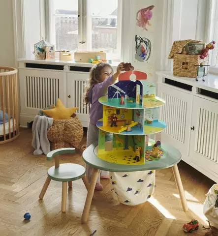 Stokke MuTable Starttipaketti lasten pöytä tuoli leikkitalo nukketalo wauva - Leikkipöydät ja -tuolit - 627003-P - 2