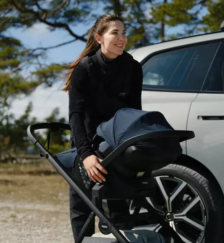 thule maple connect i-size starttipaketti isofixjalustalla älykäs turvakaukalo wauva - ISOFIX turvakaukalot - 14000035-P - 2
