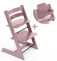 Stokke Tripp Trapp syöttötuoli vauvasetti heather mauve wauva - Syöttötuolit - 100141-P - 1