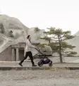 Thule Charm 2-in-1 Yhdistelmävaunujen starttipaketti Maple turvakaukalolla ja Alfi isofixtelakalla - Vaunujen Starttipaketit - 11500504-SP - 2