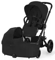 Cybex Balios s lux yhdistelmävaunut lastenvaunut moon black wauva - Yhdistelmävaunut - 524001171-P - 1