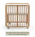 Stokke Nighti Mini Starttipaketti Pinnasänky & Patja Natural wauva - Pinnasängyt ja kehdot - 705401-PP - 8