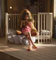 Stokke Nighti Pinnasänky vanilla white wauva - Pinnasängyt ja kehdot - 705402-P - 11