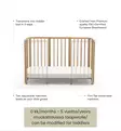 Stokke Nighti Pinnasänky vanilla white wauva - Pinnasängyt ja kehdot - 705402-P - 14