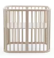 Stokke Nighti Starttipaketti Sänky & Patja vanilla white wauva - Pinnasängyt ja kehdot - 705402-PJP - 3
