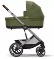 Cybex Balios S Lux Yhdistelmävaunut moss green wauva - Yhdistelmävaunut - 525000105-P - 2