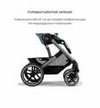 Cybex Balios S Lux Yhdistelmävaunut chocolate brown wauva - Yhdistelmävaunut - 525000113-P - 25
