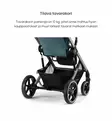 Cybex Balios S Lux Yhdistelmävaunut chocolate brown wauva - Yhdistelmävaunut - 525000113-P - 24